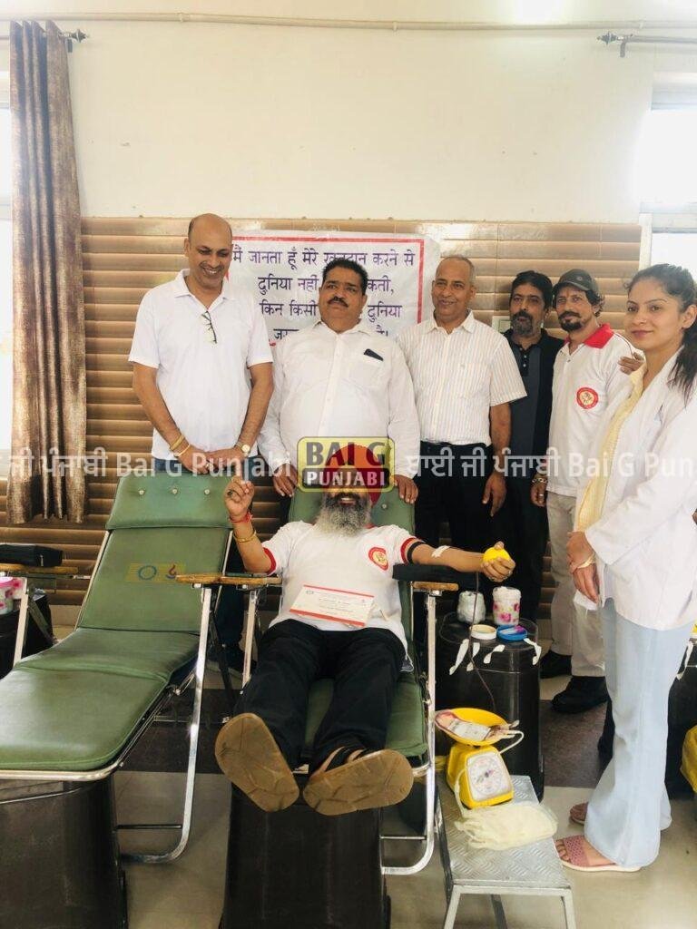 ਖੂਨਦਾਨ ਕੈਂਪ ਵਿੱਚੋਂ 68 ਯੂਨਿਟ ਇਕੱਤਰ ਕੀਤੇ 1000450026