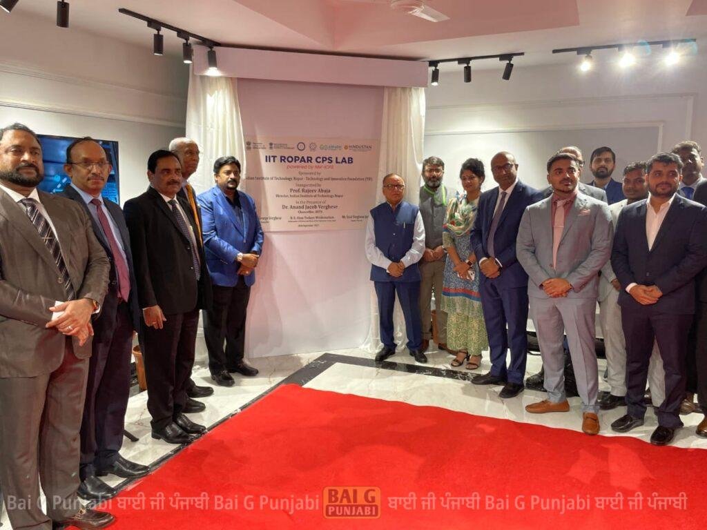 IIT Ropar ਨੇ ਹਿੰਦੁਸਤਾਨ ਇੰਸਟੀਚਿਊਟ ਆਫ ਟੈਕਨੋਲੋਜੀ ਐਂਡ ਸਾਇੰਸ (ਡੀਮਡ ਟੂ ਬੀ ਯੂਨੀਵਰਸਿਟੀ) HITS, ਚੇਨਈ ਨਾਲ ਸਾਂਝੀਦਾਰੀ ਕਰਕੇ ਤਾਮਿਲਨਾਡੂ ਅਤੇ ਦੱਖਣੀ ਭਾਰਤ ਦੀ ਪਹਿਲੀ CPS ਲੈਬ ਦਾ ਉਦਘਾਟਨ ਕੀਤਾ 1000451298