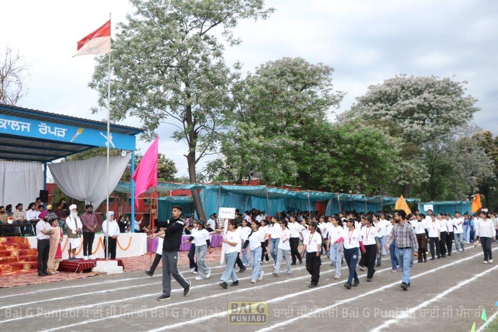 ਸਰਕਾਰੀ ਕਾਲਜ ਰੋਪੜ ਦਾ 74ਵਾਂ ਸਾਲਾਨਾ ਖੇਡ ਸਮਾਰੋਹ ਸ਼ਾਨੋ ਸ਼ੋਕਤ ਨਾਲ ਸ਼ੁਰੂ 1000464639