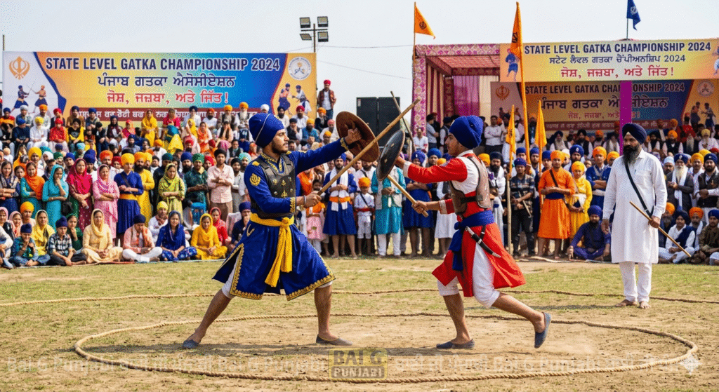 12ਵੀਂ ਪੰਜਾਬ ਰਾਜ ਪੱਧਰੀ ਗੱਤਕਾ ਚੈਂਪੀਅਨਸ਼ਿਪ ਭਲਕੇ ਤੋਂ ਸ਼ੁਰੂ 1000466716