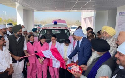 ਡੂਮੇਵਾਲ ਵਿੱਚ ਸਮਾਜ ਸੇਵਾ ਦੀ ਨਵੀਂ ਮਿਸਾਲ ਸ੍ਰੀ ਗੁਰੂ ਗੋਬਿੰਦ ਸਿੰਘ ਚੈਰੀਟੇਬਲ ਹਸਪਤਾਲ ਤੋਂ ਐਂਬੂਲੈਂਸ ਸੇਵਾ ਦਾ ਸ਼ੁਭ ਆਰੰਭ