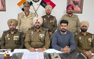 ਰੂਪਨਗਰ ਪੁਲਿਸ ਨੇ ਟ੍ਰਾਂਸਫਾਰਮਰ ਅਤੇ ਬਿਜਲੀ ਦੀਆਂ ਤਾਰਾਂ ਚੋਰੀ ਕਰਨ ਵਾਲਾ ਦੋਸ਼ੀ ਕੀਤਾ ਗ੍ਰਿਫ਼ਤਾਰ