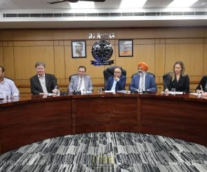 IIT ਰੋਪੜ ਵਿਖੇ ਯੂਨੀਵਰਸਿਟੀ ਆਫ਼ ਸਸਕੈਚਵਨ ਦਾ ਉੱਚ ਪੱਧਰੀ ਵਫ਼ਦ ਪਹੁੰਚਿਆ