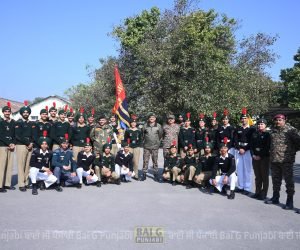 ਮੇਜਰ ਜਨਰਲ ਭਰਤ ਮਥਾਨੀ ਨੇ ਗਣਤੰਤਰ ਦਿਵਸ ਪਰੇਡ 2026 ਵਿੱਚ ਭਾਗ ਲੈਣ ਵਾਲੇ ਕੈਡਿਟਾਂ ਦਾ ਸਨਮਾਨ ਕੀਤਾ