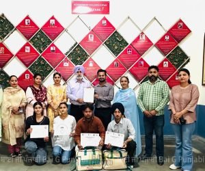 ਸਰਕਾਰੀ ਕਾਲਜ ਰੋਪੜ ਦੇ ਐਨ. ਐਸ. ਐਸ ਵਲੰਟੀਅਰਾਂ ਨੇ ਰਾਸ਼ਟਰੀ ਐਡਵੈਂਚਰ ਕੈਂਪ ਅਤੇ ਰਾਸ਼ਟਰੀ ਯੂਥ ਫੈਸਟੀਵਲ ਵਿੱਚ ਕੀਤੀ ਸ਼ਮੂਲੀਅਤ